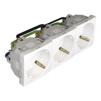 Розетка электрическая EFAPEL 45196 SBR