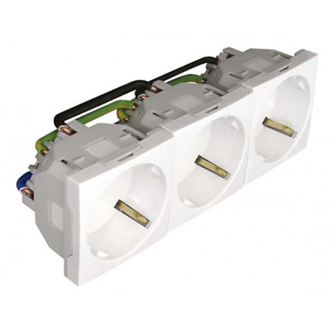 Розетка электрическая EFAPEL 45196 SBR 45196-SBR