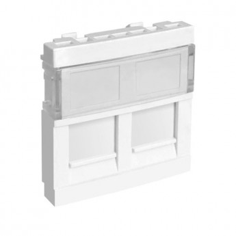 Лицевая панель розеточная EFAPEL 45971 SBR